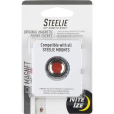 Nite Ize IZE STSM-11-R7 NI-STSM-11-R7 Steelie Magnetische Gelenkfassung Klebepad Handy-Kfz-Halterung, Silber