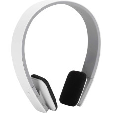 Nicoone Wireless Stereo Headset, Bluetooth Headphones, Sports Headphones, HiFi Over Ear Headphones with Built-in Microphone, Hands-Free Headphones (White)