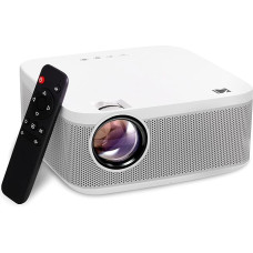 KODAK FLIK X10 Full HD Multimedia Projector | Portable Compact Mini Home Cinema System with Remote Control, Native 1080p Video Projection and HDMI Cable