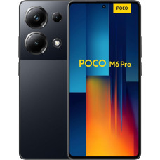 Xiaomi Poco M6 Pro 16.9 cm (6.67 inches) Double SIM Hybrid Android 13 4G USB Type-C 8 Go 256 Go 5000 mAh Black