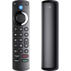 Voice Remote Pro with Remote Finder for Smart TVs Stick 4K/4K Max (2nd Generation/3rd Generation), Smart TVs Stick Lite, Smart TVs Cube (1st/2nd/3rd Generation) (No Backlight)