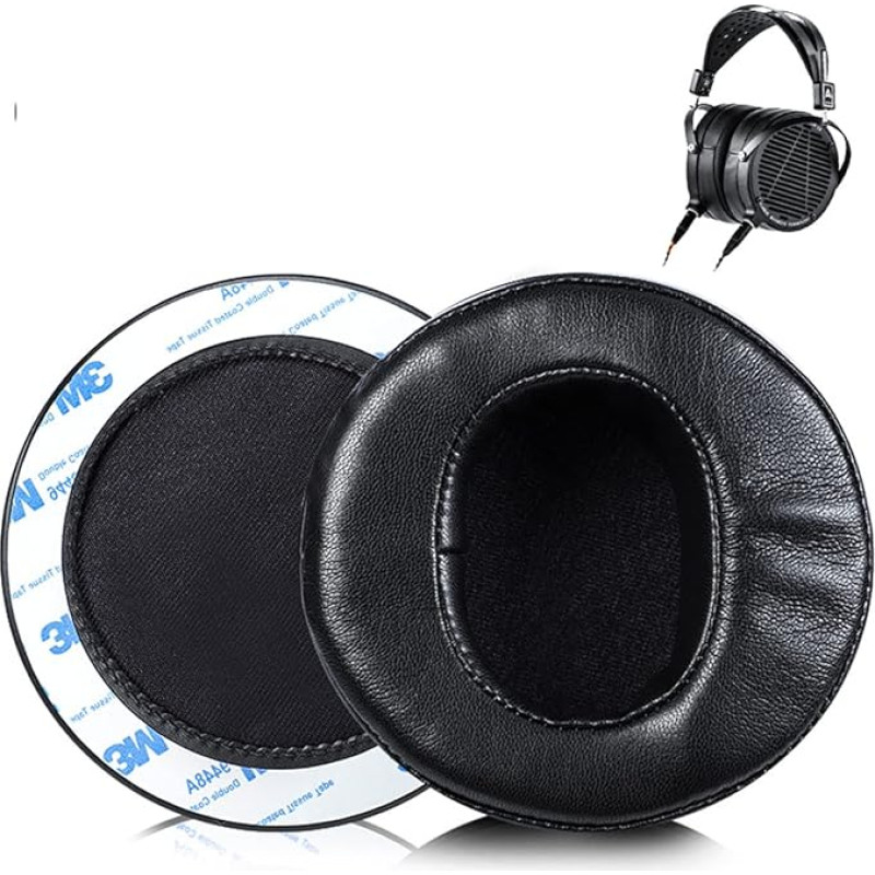 Replacement Ear Pads for Audeze LCD2 LCD3 LCD4Z LCD-XC MX4 Headphones Ear Pads Foam Ear Pads for Audeze LCD2 LCD3 LCD4Z LCD-XC MX4 Headset (Lambskin)