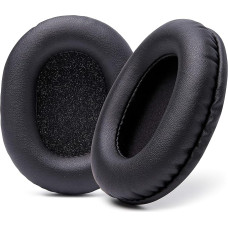 WC Wicked Cushions Replacement Ear Pads for Sony MDR 7506 | Softer Leather Luxury Memory Foam | Unmatched Durability | Compatible with MDR 7506 / MDR V6 / MDR CD900ST (Black)