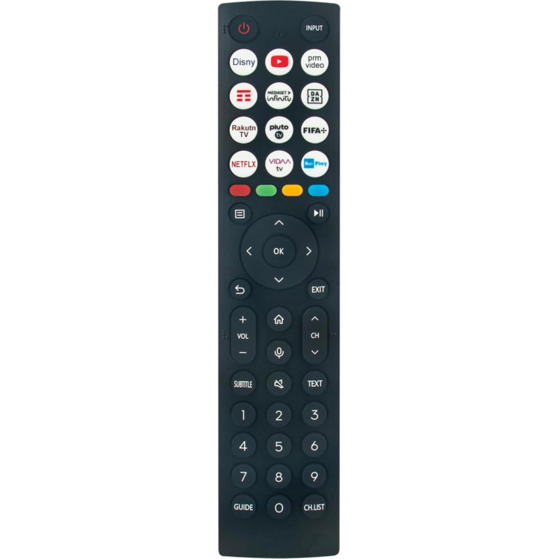 AULCMEET ERF2N36 Remote Control Replacement for Hisense Smart 4K TV 65A63H 55A63H 75A63H A63H