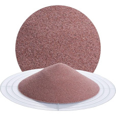 25 kg granatinio smėlio šratasvydžio medžiaga - daugkartinio naudojimo šratasvydžio medžiaga, skirta smėliui smėliuoti, graffiti šalinti, smiltainiui atnaujinti (granatinio smėlio šratasvydžio medžiaga, 80 akučių 0,180-0,35 mm)