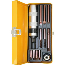 Impact Wrench Set - 12 Piece Impact Wrench Set Manual Reversible Impact Screwdriver Set Extractor Hand Tools