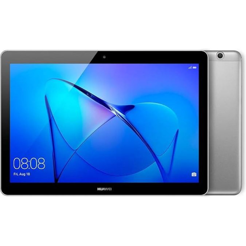 Huawei MediaPad T3 WiFi/LTE Tablet, High-Quality Metal Casing, Quad Core Processor, 2GB RAM, 16 GB Internal Memory, Android, EMUI, in Grey