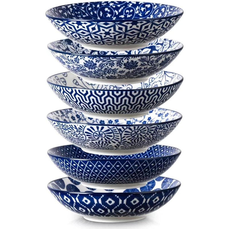 Porcelianiniai salotų dubenėliai dideli 9