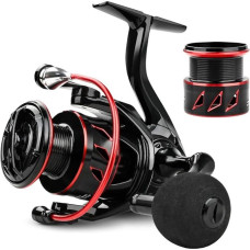 Spinnrolle, wasserdicht, maximale Zugkraft 10 kg, Angelrolle 8+1BB für Barsch und Hecht