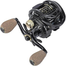 Angelrollen Angelrolle Doppelspule Angelköder Glattgussrolle Angelrolle Ultraleichte Kohlefaser Baitcasting Karpfenrolle (Spalva : auksinė, Dydis : dešinė ranka)