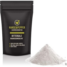 Epsomo druska MgSO4 Maistinė Epsomo druska Epsom Eco serija 1 kg