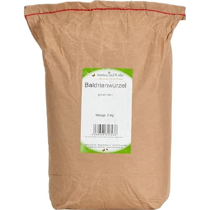 Naturix24 Valerian root cut, pack of 1 (1 x 5 kg)