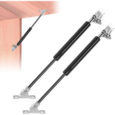 Dujų slėgio slopintuvas 500N, 2 pakuočių pakuotė Dujų keltuvas Didelės apkrovos dujų strypo keltuvas, 300 mm dujų keltuvas sklendėms, sklendės montavimas durims, spintoms, varikliui, transporto priemonėms, valtims, dujų spyruoklė