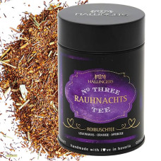 Hallingers Rauhnacht No. Three - III - Spiritual Tea as a companion in the rough nights also as a gift for Advent and Christmas (tin) - Valentine's Day as a gift for him and gift for her Luck