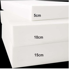 45D-Schaumstoff-Sofakissen mit hoher Dichte, 5/10/15 cm dicker Memory-Schaum für Fenstersitzpolster und Booster, erweiterte Polsterung