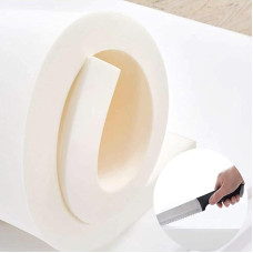 Polsterschaumplatte mit hoher Dichte, maßgeschneidert, Ersatzkissen für Sofa & Sitz, (120 x 30 cm, 10 cm), langlebig, bequem, vielseitig einsetzbar, Schaumstoffpolsterung