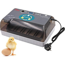 Inkubatorius Visiškai automatinis kiaušinių inkubatorius, profesionalus LED apšvietimo kiaušinių inkubatorius, reguliuojantis temperatūrą, skirtas naminiams paukščiams, antims, vištoms, 9-35 kiaušiniams (ES)