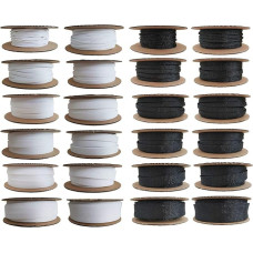 Pintos rankovės nuo 2-4 mm iki 25-50 mm, spalva: juoda, dydis: 7-16 mm - 10 metrų