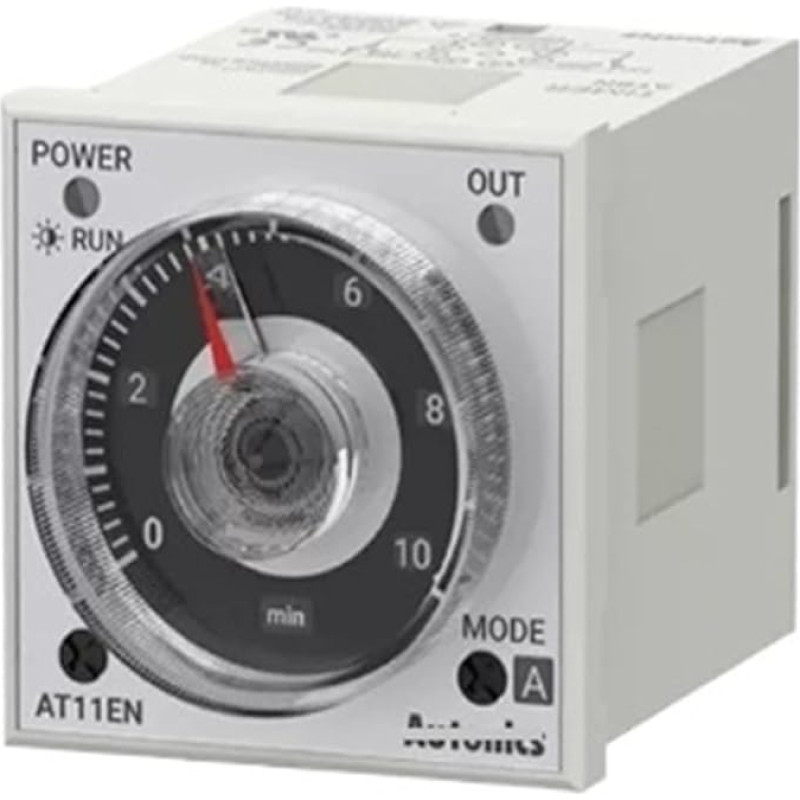 OURNXI Along Timers, AT11EN-2, Time Controller, 24VAC, 24VDC, 11-pin Plug, Time Setting