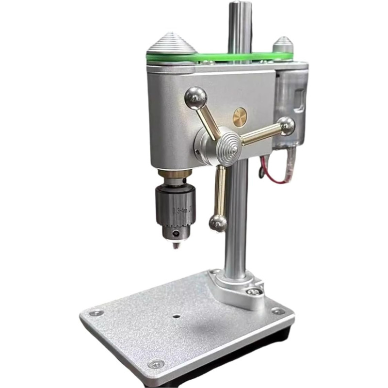 Tischbohrmaschine, Hochpräzise Mini-Tischbohrmaschine, kleine Bohrmaschine, Mikropräzisions-Stanzmaschine for die Uhrenwartung, für Haus, Garten, Heimwerker