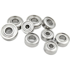 LKLNCXC Lager 1 Stücke/10 Stücke Hybrid Keramik Ball fischereifahrzeug geändert Lager MR128 MR137 MR148 R188 606 608 2RS 6700 6703 6704 ZZ(S606zz 6x17x6mm,1Pcs)