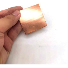 WUDOLI flaches Blech Kupferblech, 100 mm, 150 mm, 200 mm, 250 mm, Blech, freischneidend quadratische Materialien (Size : 250x300x0.8mm(1pcs))