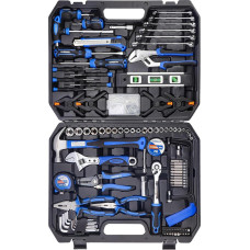 URASISTO Tool Set, 168 Pieces, Car Repair & Home Maintenance, Hand Tool Set for Household, Office, Workplace & Workshop