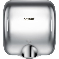 anydry 2800 Classic Elektrinis rankų džiovintuvas Automatinis 8-12 sekundžių greito išdžiūvimo sieninis poliravimo nerūdijančio plieno 1400-1650W