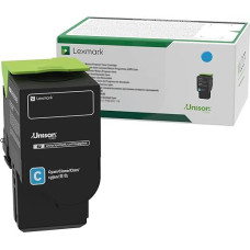 Lexmark 78C20C0 toner cartridge Laser toner 1400 pages Cyan 78C20C0, Laser toner, 1400 pages, Cyan, 1 pc(s)