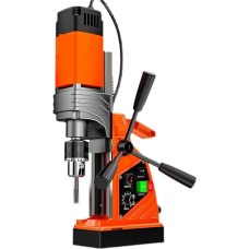 Tischbohrmaschine, Magnetische Bohrmaschine 1380W Einstellbare Magnetische Bohrmaschine Maschine for Engineering Stahl Struktur Industrie Grade Tischbohrwerkzeug(8813E)
