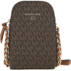 Michael Michael Kors Jet Set Charm Small North/South Chain Mobile Phone Crossbody