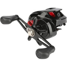 Wjnvvfioo Leichte Spule, 6,3, 1 Übersetzung, Metall-Angelrad, Baitcast-Rolle, 8 kg, Salzwasser, Hochgeschwindwindigkeits-Angelrolle, 2 Rechtshänder