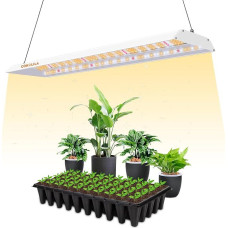 COKOLILA LED Plant Lamp, Sunlike Full Spectrum Plant Light with 4/8/12H Timer, Hydroponics Seeding Veg Flower Energy Saving & High Efficiency Grow Lamp