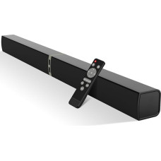 HoYLluDLL KY2020D 2.0 Channel Soundbar for TV Devices, 32 Inch Divisible 2-in-1 Soundbar Bluetooth Sound Bar with 3 EQ Modes and 3D Surround Sound, TV Speaker Soundbars with ARC/Optical/Aux, KY2020D