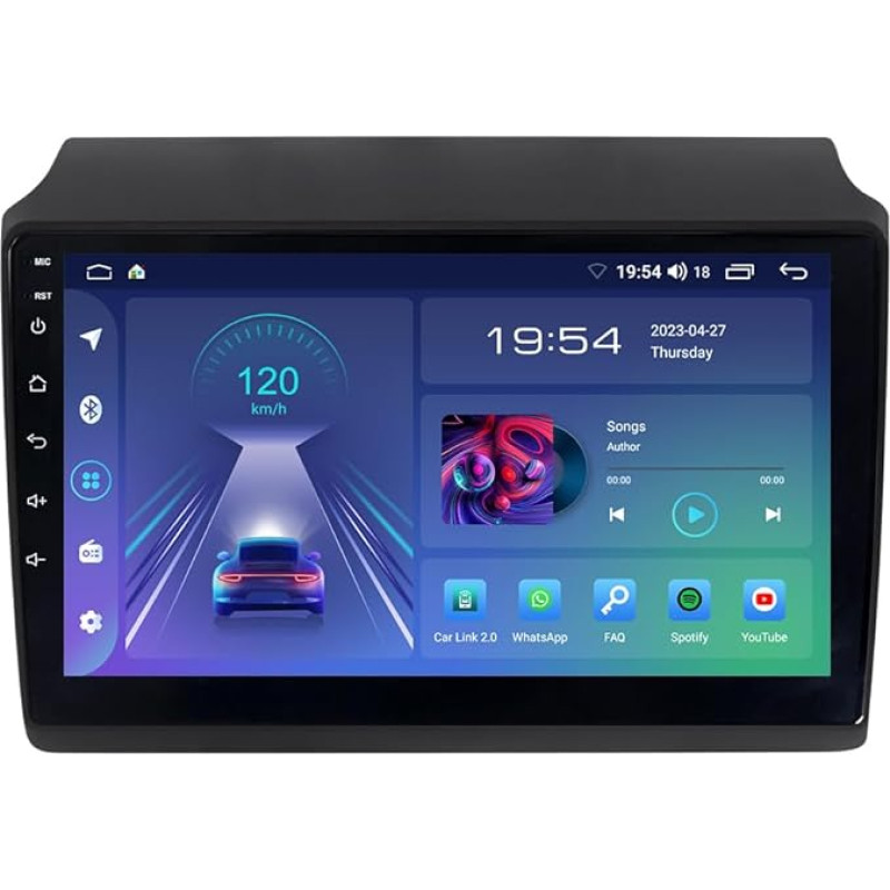 Automobilinis radijas ACAVICA Fiat Ducato, Citroen Jumper, Peugeot Boxer, Android 13, 2+32 GB, Wireless Carplay, 9 policijos, navigacija GPS, Bluetooth, WiFi, DSP (Android 14 automobilinis radijas 2+64GB)