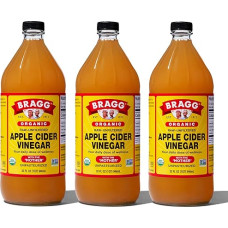 Bragg Organic Raw Apple Cider Vinegar, 32 Ounce - 3 Pack