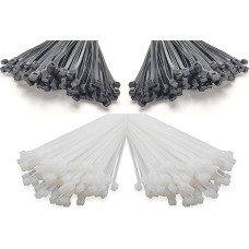 Cable Ties 100 mm Pack of 400 Black Natural with Storage Box Premium Quality PC24 Shop & Service
