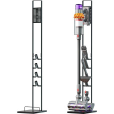 vhbw Stovas, suderinamas su Dyson Gen5 V15s Submarine V15 Detect Absolute Detect Complete V12 Slim V11 V10 V8 V7 V6 belaidžiu dulkių siurbliu su šluotos priedu kaip stabilus laikiklis Priedai