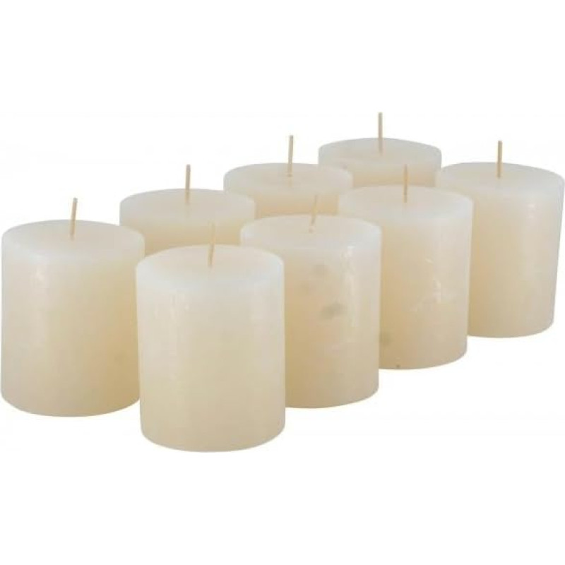 High-Quality & Rustic Pillar Candles - SafeCandle - Wax Candles / Rustic Candles / Advent Candles for Christmas