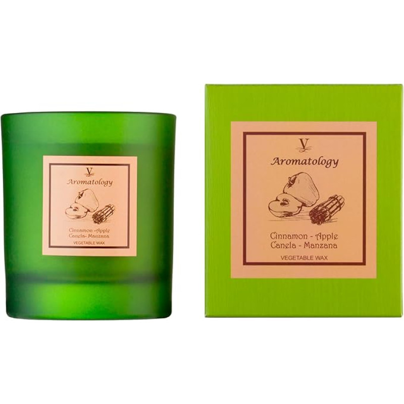 Vila Hermanos Scented Candle Aromathology Cinnamon & Apple 190 g