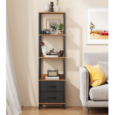 6 pakopų knygų spinta su apsauga nuo kritimo, aukšta knygų spinta knygoms, garažo įrangai, kompaktiniams diskams, filmams, pramoninės stovimos knygų lentynos, sandėliavimo organizatorius miegamajame, biure, svetainėje