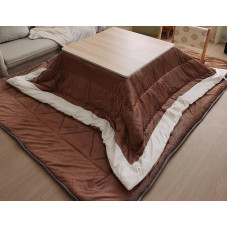 Japanisches Ofentisch-Set, Tisch zum Sitzen auf dem Boden, Tatami-Tisch-Fußwärmer, Fußwärmer-Couchtisch, Schreibtisch, Haushalts-Couchtisch mit Heizung, Bett-Laptop-Schreibtisch, für Wohnzimmer, Balko