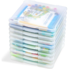 IRIS SBC-3500 Nešiojamasis projektų krepšys, popierinis, skaidrus, talpina 12 x 12 colių popierių, 10