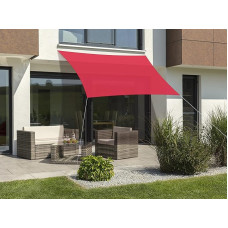 Schneider Lanzarote 242-77 Stačiakampė saulės burė 300 x 250 cm Poliesteris 0,7 kg Raudona