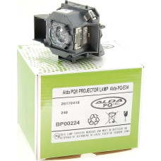 Alda PQ® Premium, Projector lamp / replacement compatible with EPSON EMP-X3, EMP-62, EMP-63, EMP-82, Powerlight 76C, Powerlight 62C projectors, Alda PQ® Lamp with housing / holder