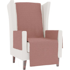 GAMUSI Recliner Chair Cover 1 Seater Recliner Chair Cover (Up to 110cm wide) Padded Plain Breathable Cotton Taupe