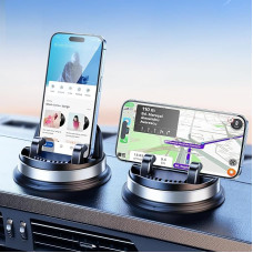 PANPHEN Universal Multi-Function Car Phone Holder Non-Slip 360 Degree Rotation Compatible with iPhone Samsung Google Phone