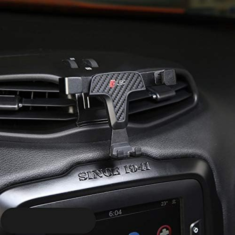 [Updated] Smartphone Holder Smartphone Holder Automatic Ventilation Opening for Renegade 2015-2021 (Carbon Fibre)
