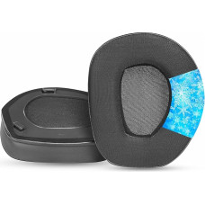 RS175/HDR175/TR175 Aušinančio gelio pakaitiniai ausų įdėklai, suderinami su Sennheiser RS185/RS195/RS165/HDR175/HDR185/HDR195/HDR165/TR175/TR185 ausinėmis, ledo šilko audinio pagalvėlė