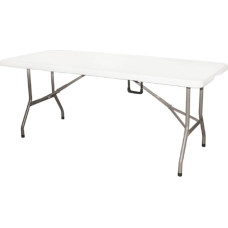 Galileo Casa 2192035 Folding Table, Suitcase, White, 181 x 74 x 74 cm